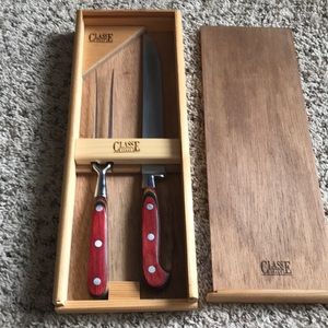 Carving Set, Knife and Fork, by Classe Italy